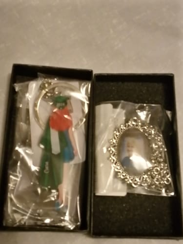 Customer photo review of Class Of 2024 Senior Back View Graduation Personalized Acrylic Keychain