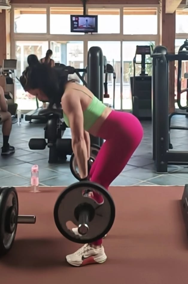 Customer photo review of Leggings All-Up Purple