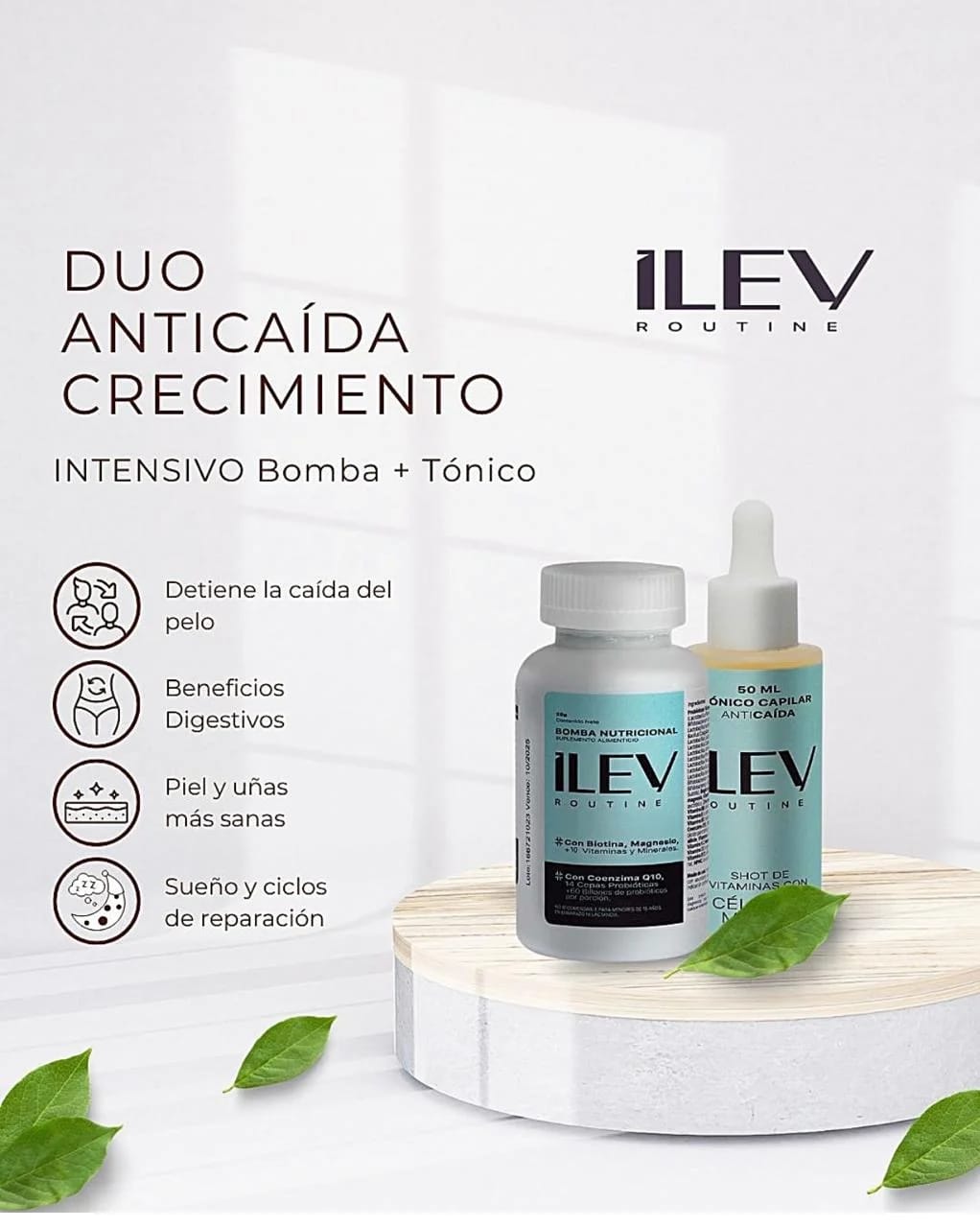 Customer photo review of DUO ANTIcaída CRECIMIENTO INTENSIVO Bomba + Tónico