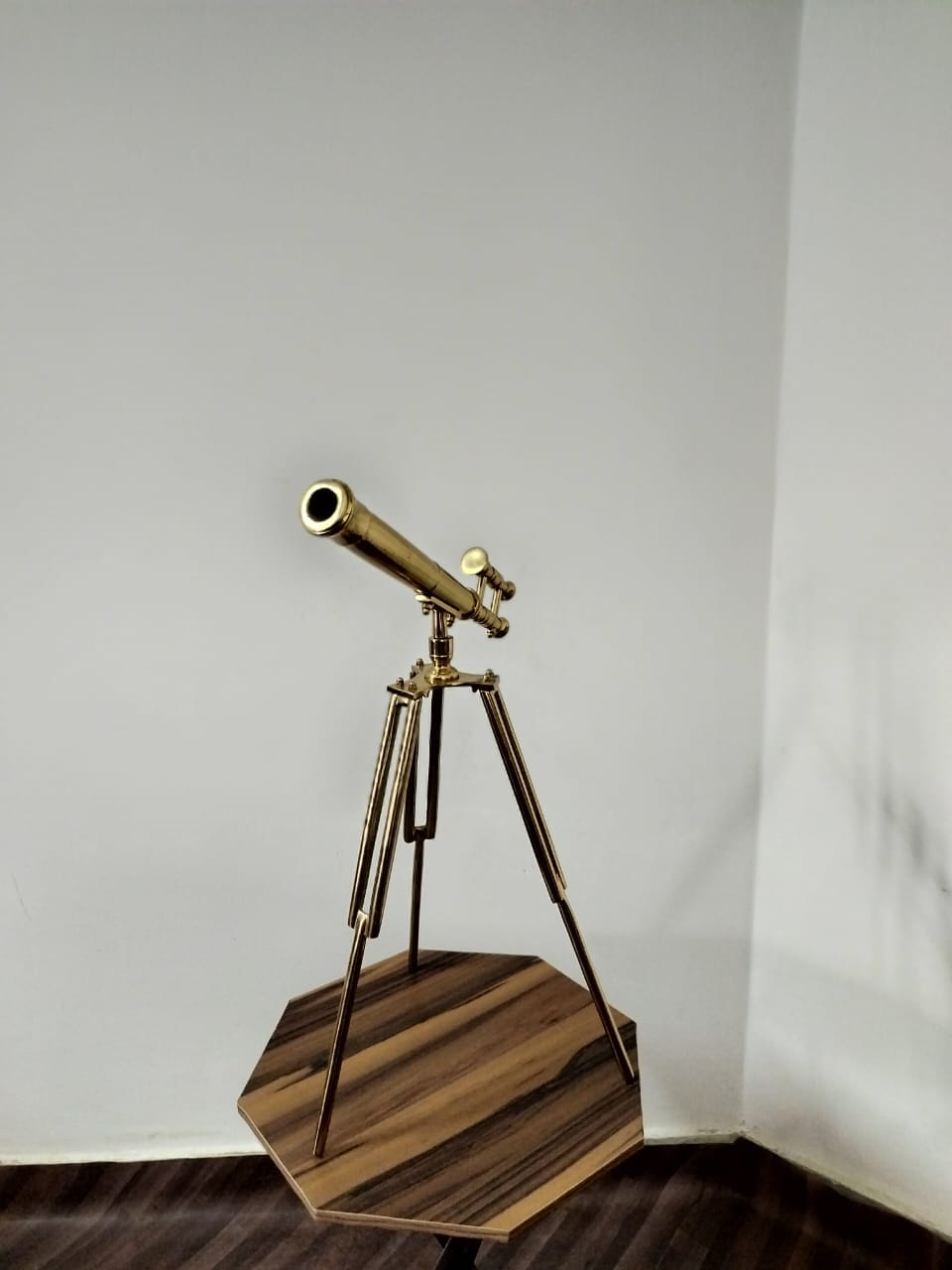 Customer photo review of Hailey Oversized Decorative Telescope