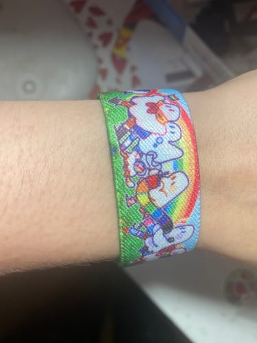 Customer photo review of Ghost Pride Parade Bracelet