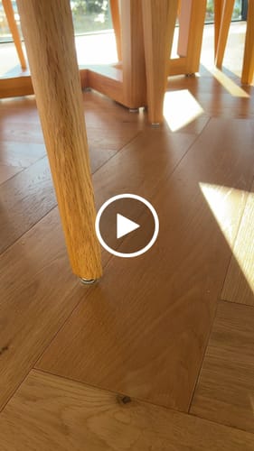 Customer video review of Felt Screw-in Chair Leg Protectors - Floor Protectors for Chairs