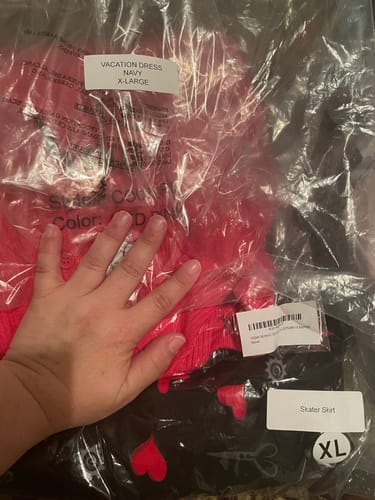 Customer photo review of BAD GIRL MYSTERY BOX