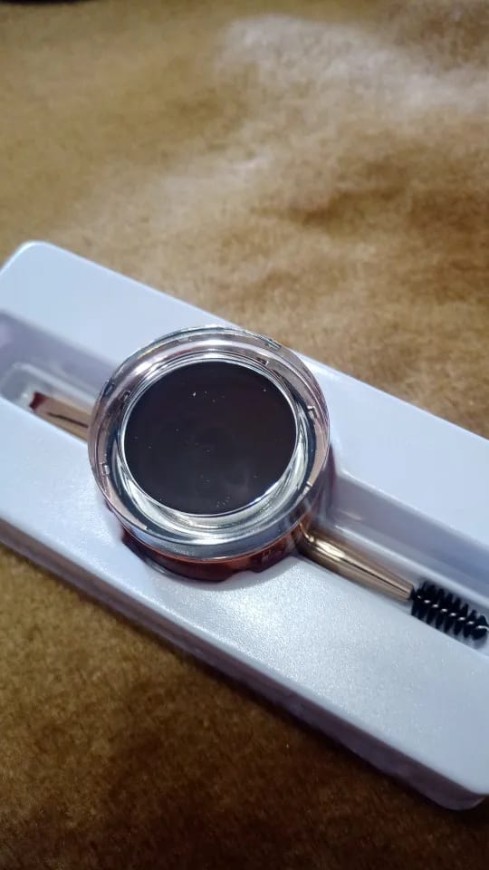 Customer photo review of O.TWO.O FLUFF SHAPING BROW WAX AND BROW CREAM