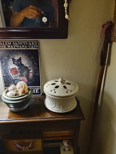 Customer photo review of Hyacinth Clamshell Wax Tart Melts- Super Strong