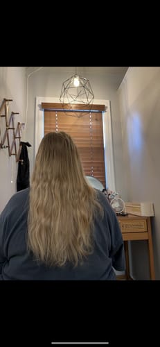 Customer photo review of Pre-Wash Scalp Oil by TR