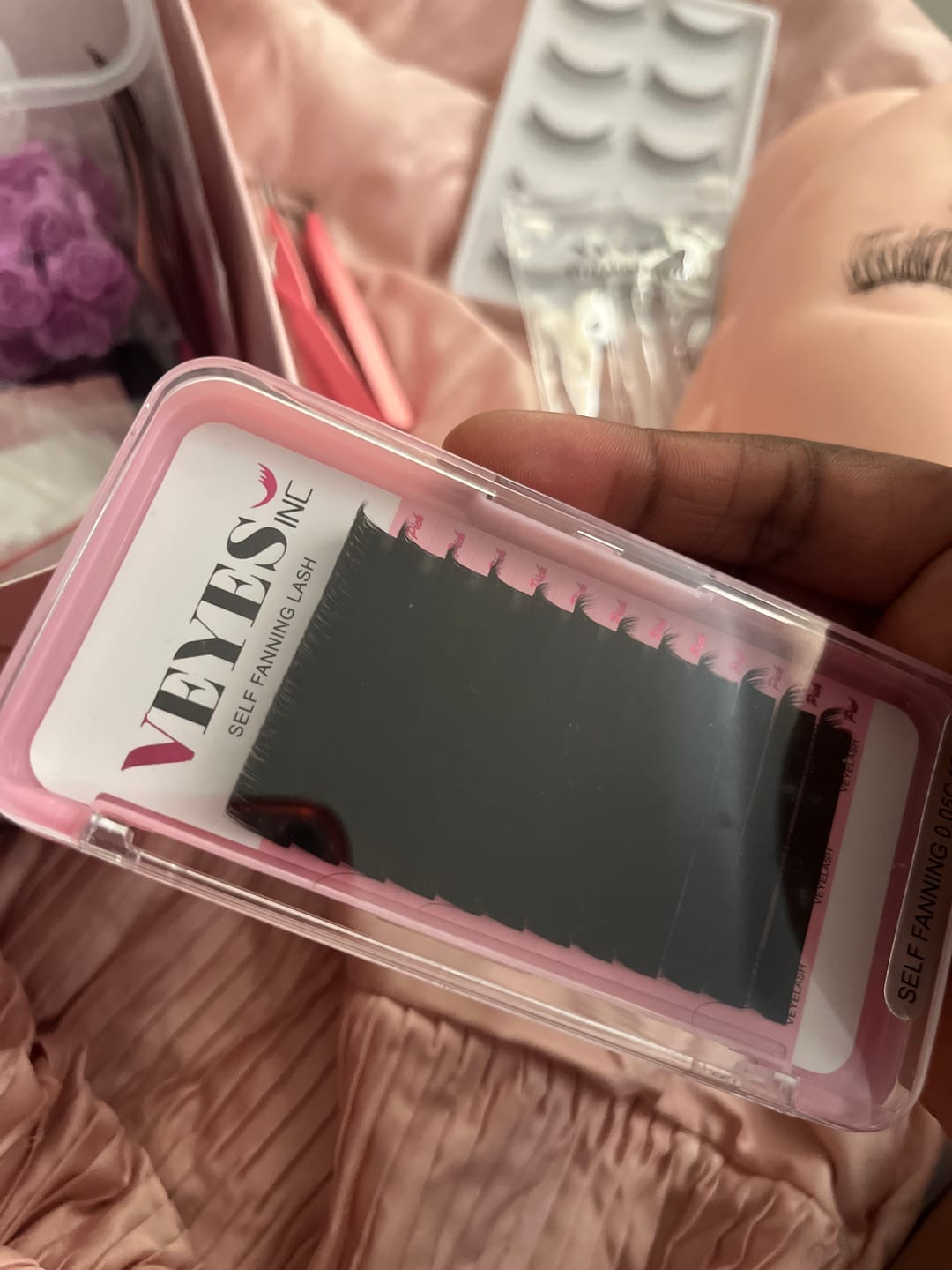 Customer photo review of Self Fanning Lash