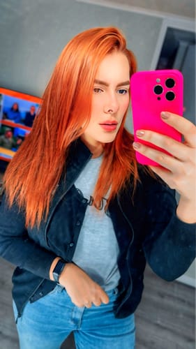 Reseña con foto de un cliente sobre Henna Jamila BAQ Premium (cobrizo intenso 🔥 👩🏼‍🦰)