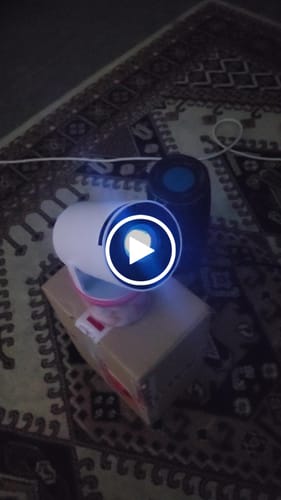 Customer video review of MovieHub™ Ultra HD Projector + FREE Projector Screen