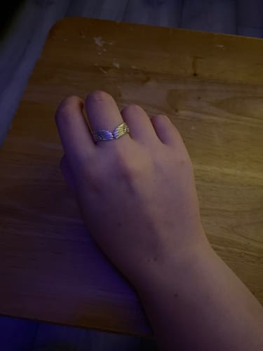 Customer photo review of Guardian Angel Ring