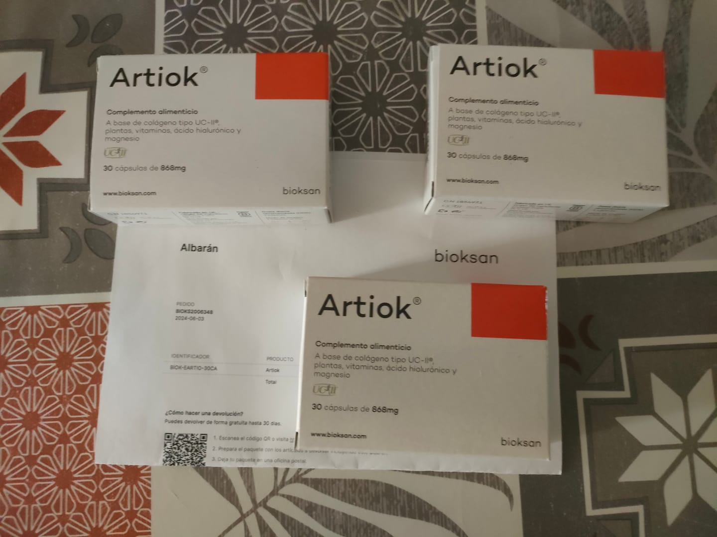 Customer photo review of Pack 3 Artiok