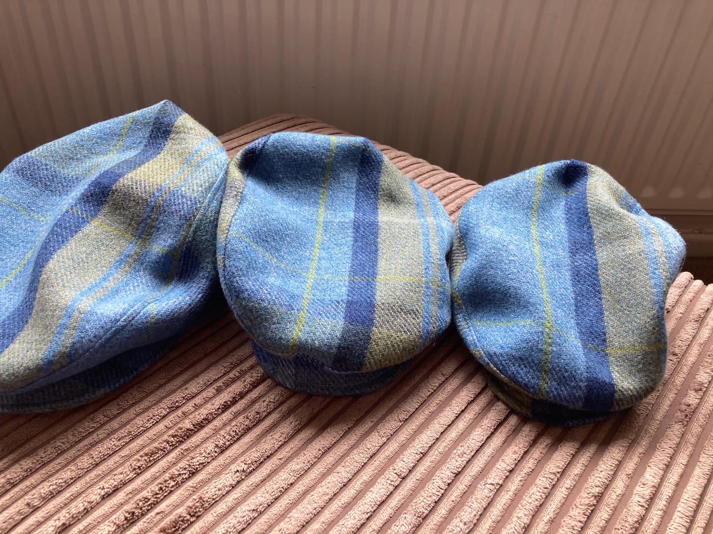 Customer photo review of Tartan Wool Touch Fabric