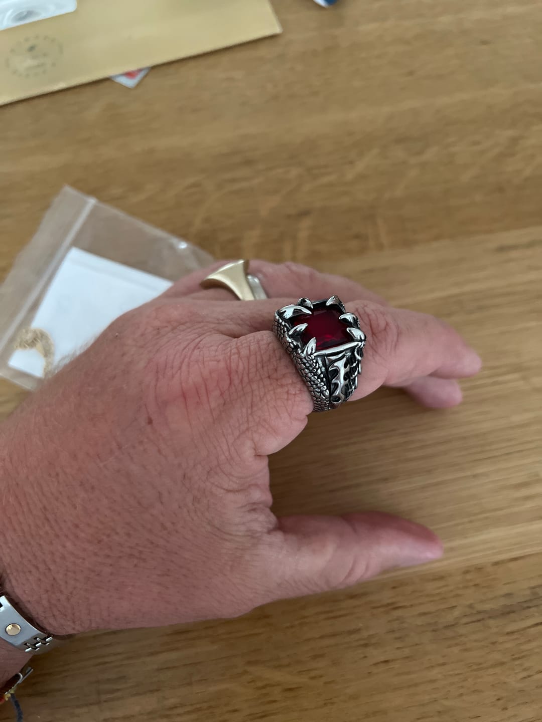 Customer photo review of CLAW OF DRAGO.