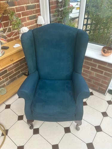 Customer photo review of Fabric Paint -- Blue