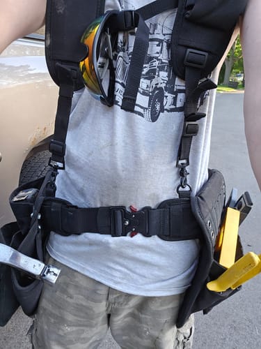 Customer photo review of Essential Low Profile Toolbelt
