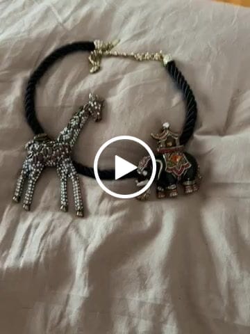 Customer video review of Heidi Daus®"Elegant Essentials" Pin Enhancer Cord Necklace