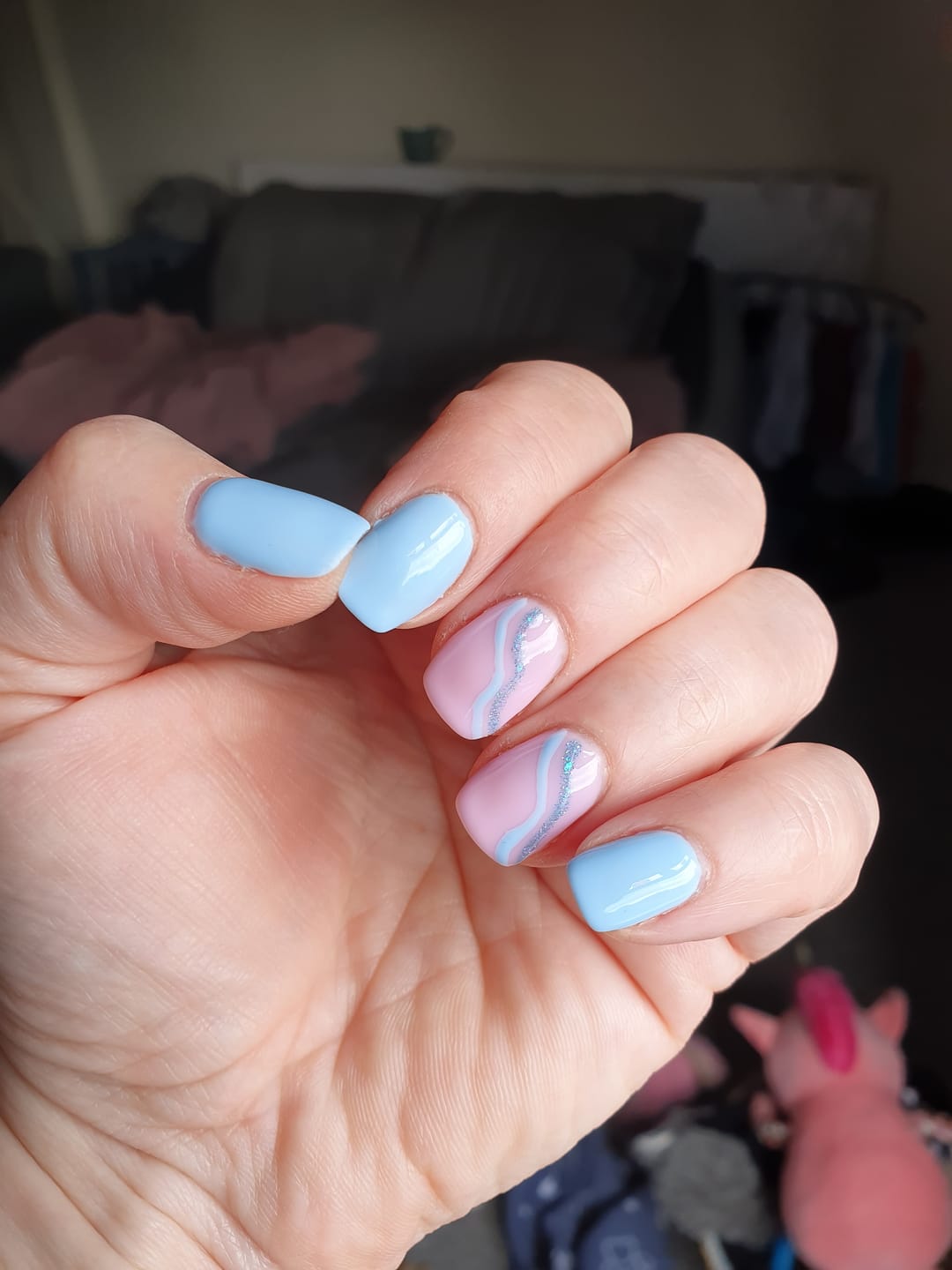 Customer photo review of Semilac 000 Lazure Dream UV Gel Polish 7ml