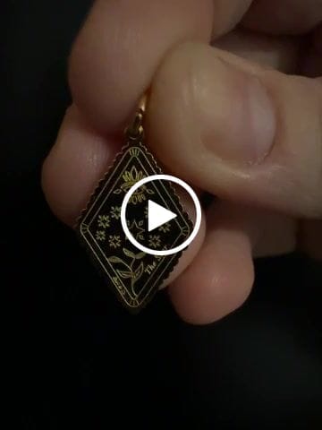 Customer video review of The Star Tarot Charm