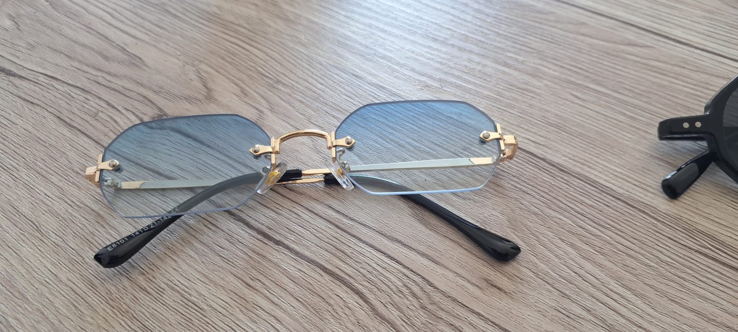 Customer photo review of משקפיי שמש טכנו טורקיז