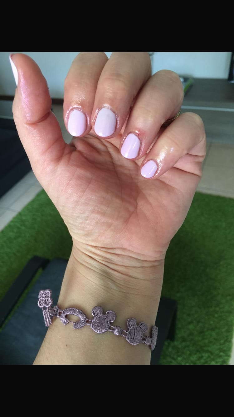 Customer photo review of Smalto Semipermanente LCI -  Rosa French