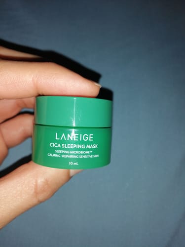 Customer photo review of Cica Sleeping Mask 10ml