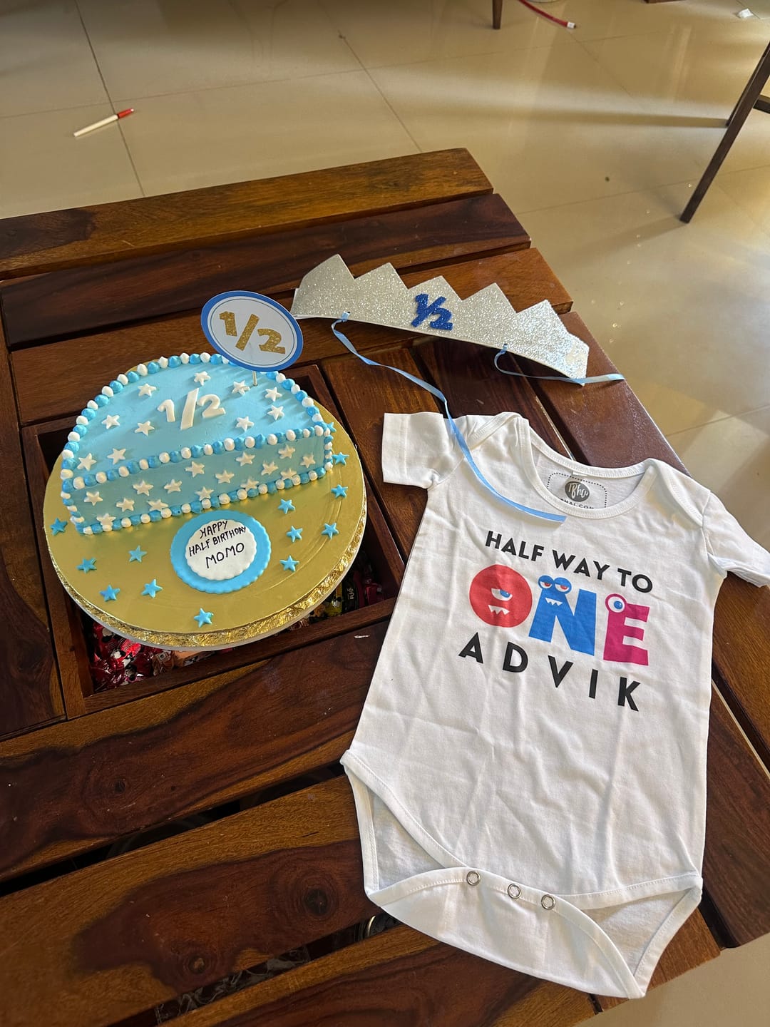 Customer photo review of Halfway there Cake