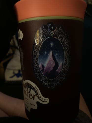 Customer photo review of Court of Dreams glitter sticker