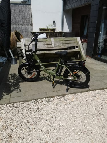 Customer photo review of Engwe L20 SE 250W 20" Foldable Electric Trekking Bike 15.6Ah Step-through E-bike [Pre-Order]