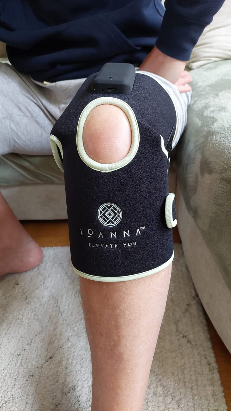 Customer photo review of Koanna® LumaTech™ Red Light Therapy Pad