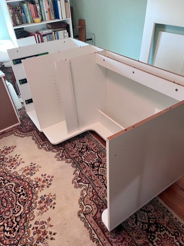 Customer photo review of Sydney Hydraulic XL Sewing Cabinet (3 Finishes)