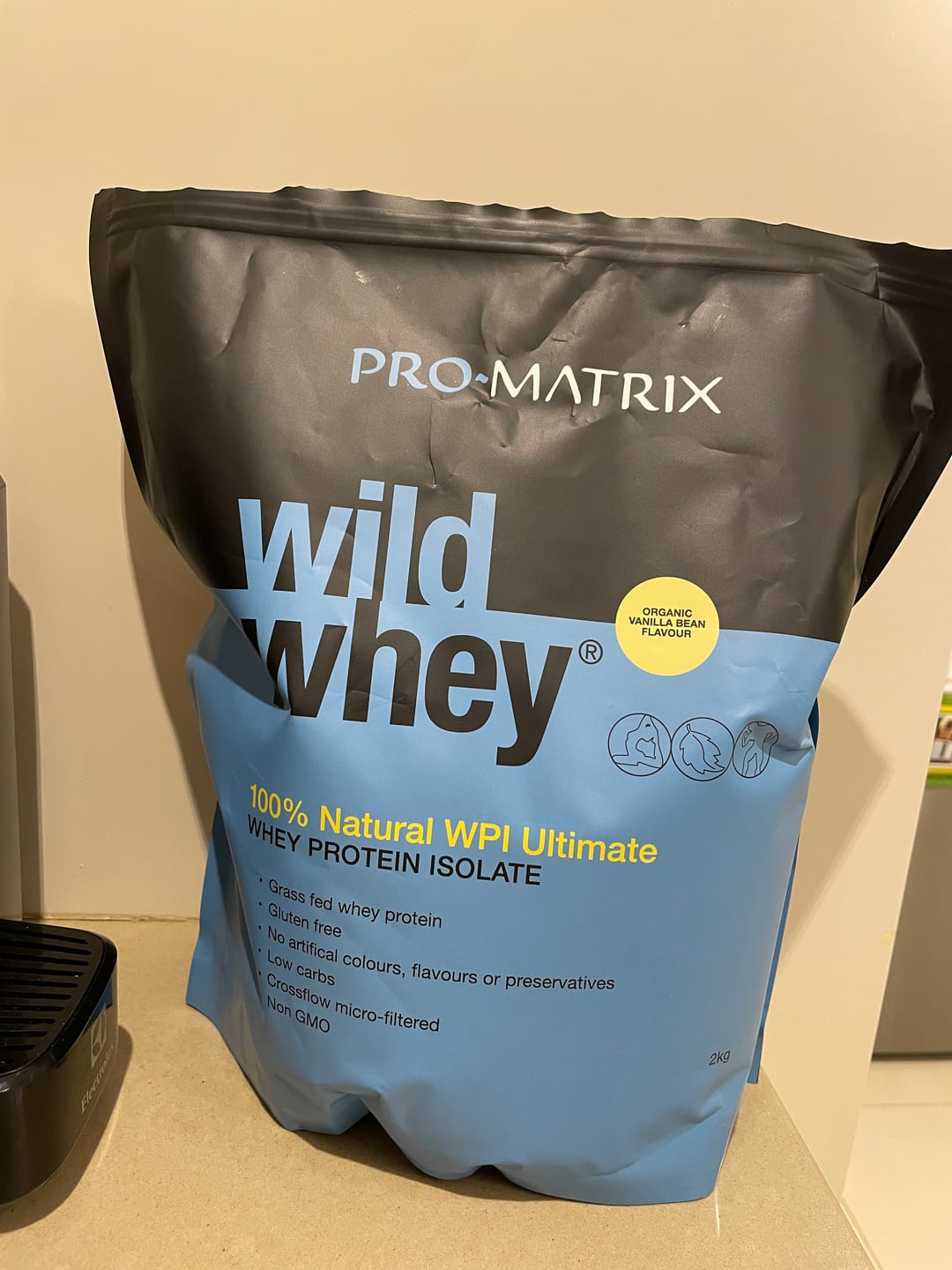 Customer photo review of 2kg VANILLA, Isolate WILD WHEY