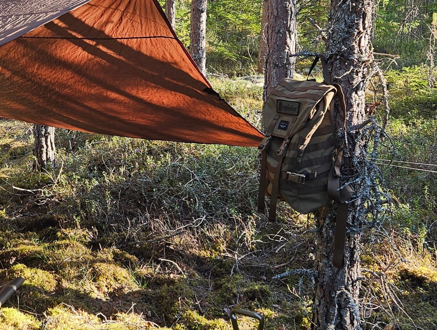 Customer photo review of Jääkäri M backpack