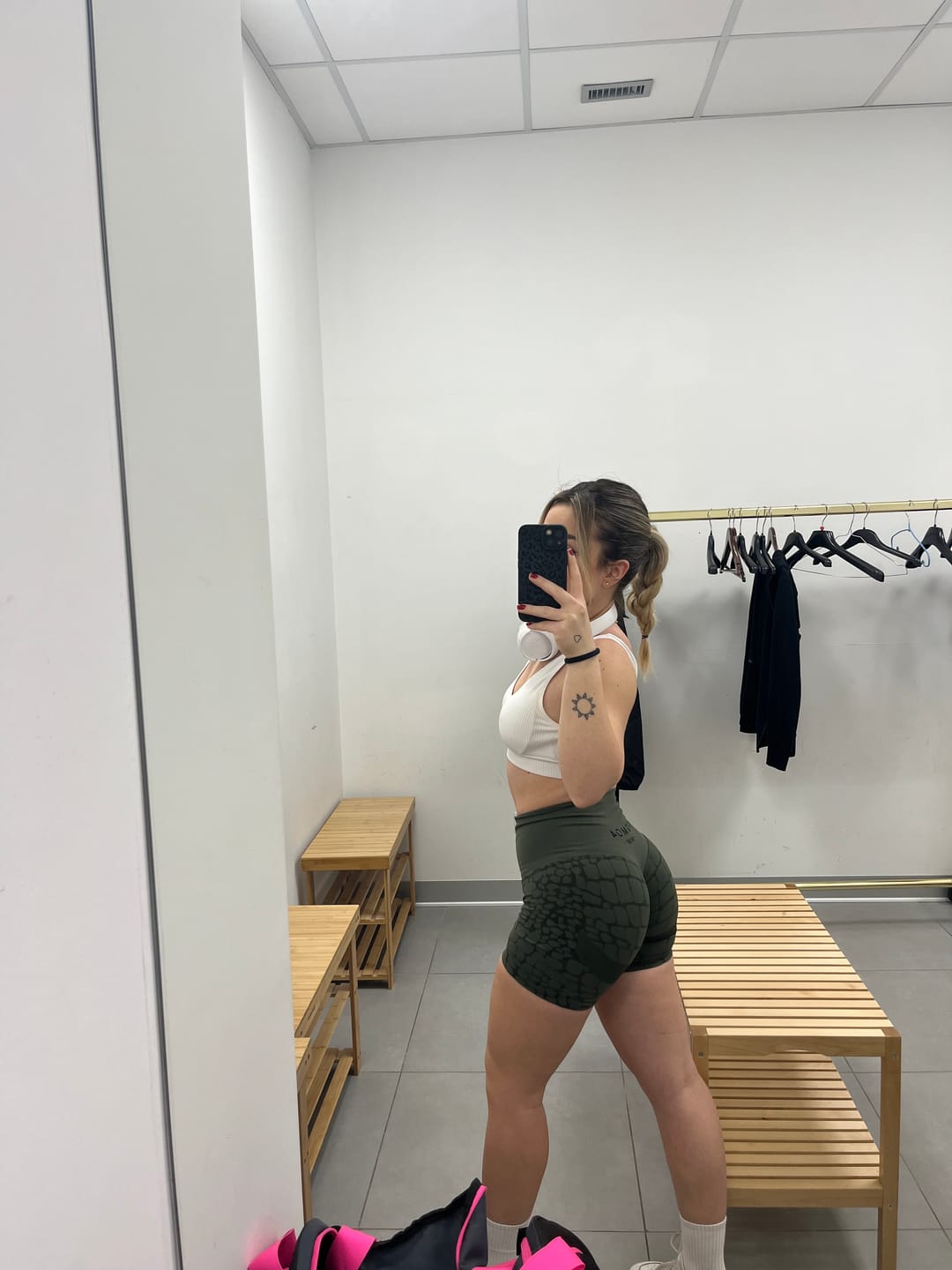 Customer photo review of Shorts All-up Cocco Verde
