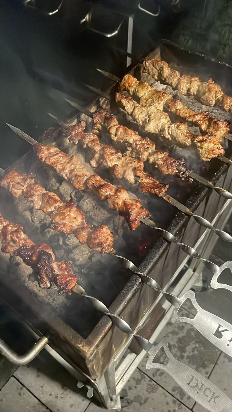 Customer photo review of Schweine-Schaschlik Yakuza – mariniert mit Teriyaki, Chili & Sesam | mySchaschlik