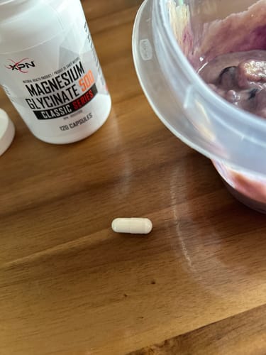 Valerie S. review of XPN - Magnésium Glycinate 120 capsules image 1 out of 1