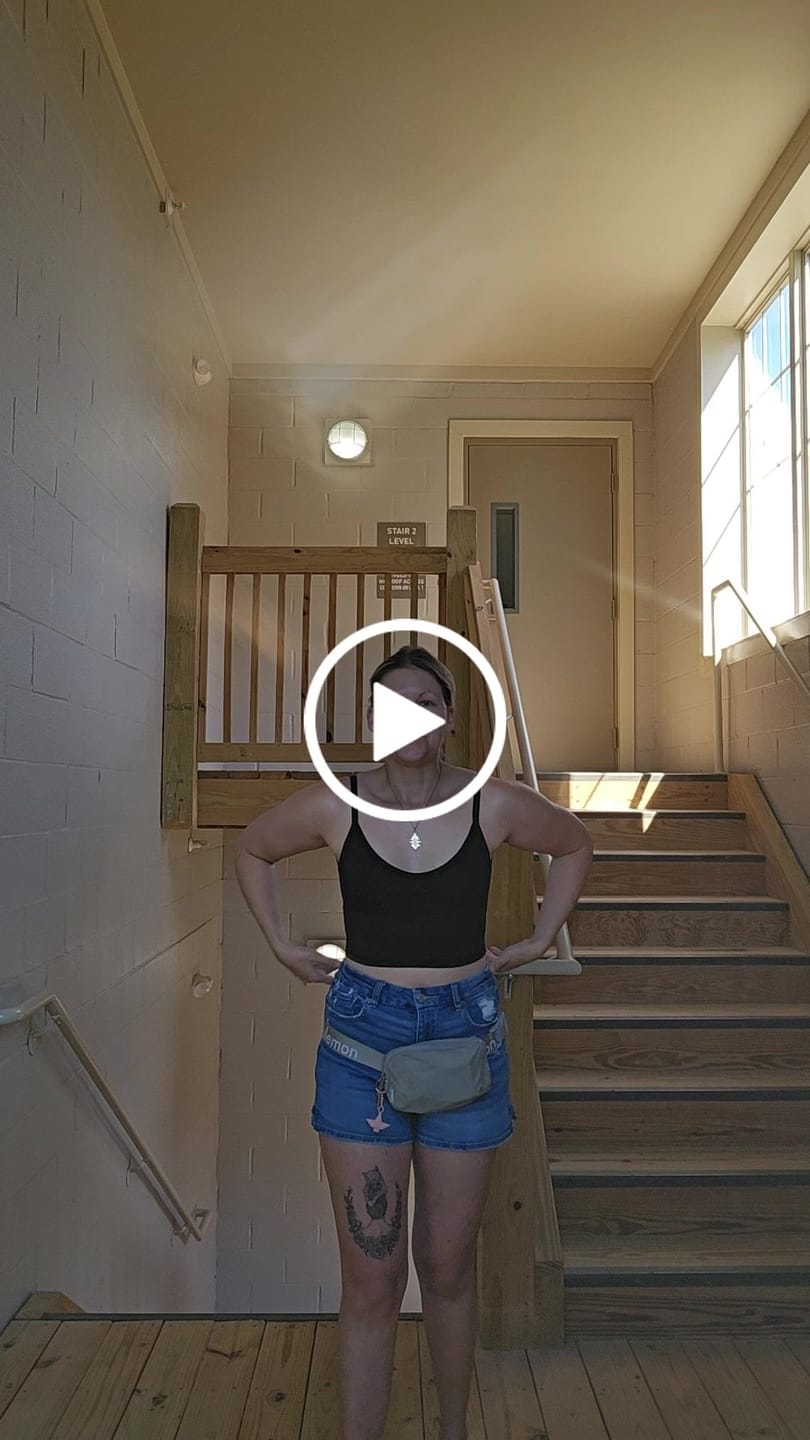 Customer video review of Hebe Black Backless Crop Tank Top