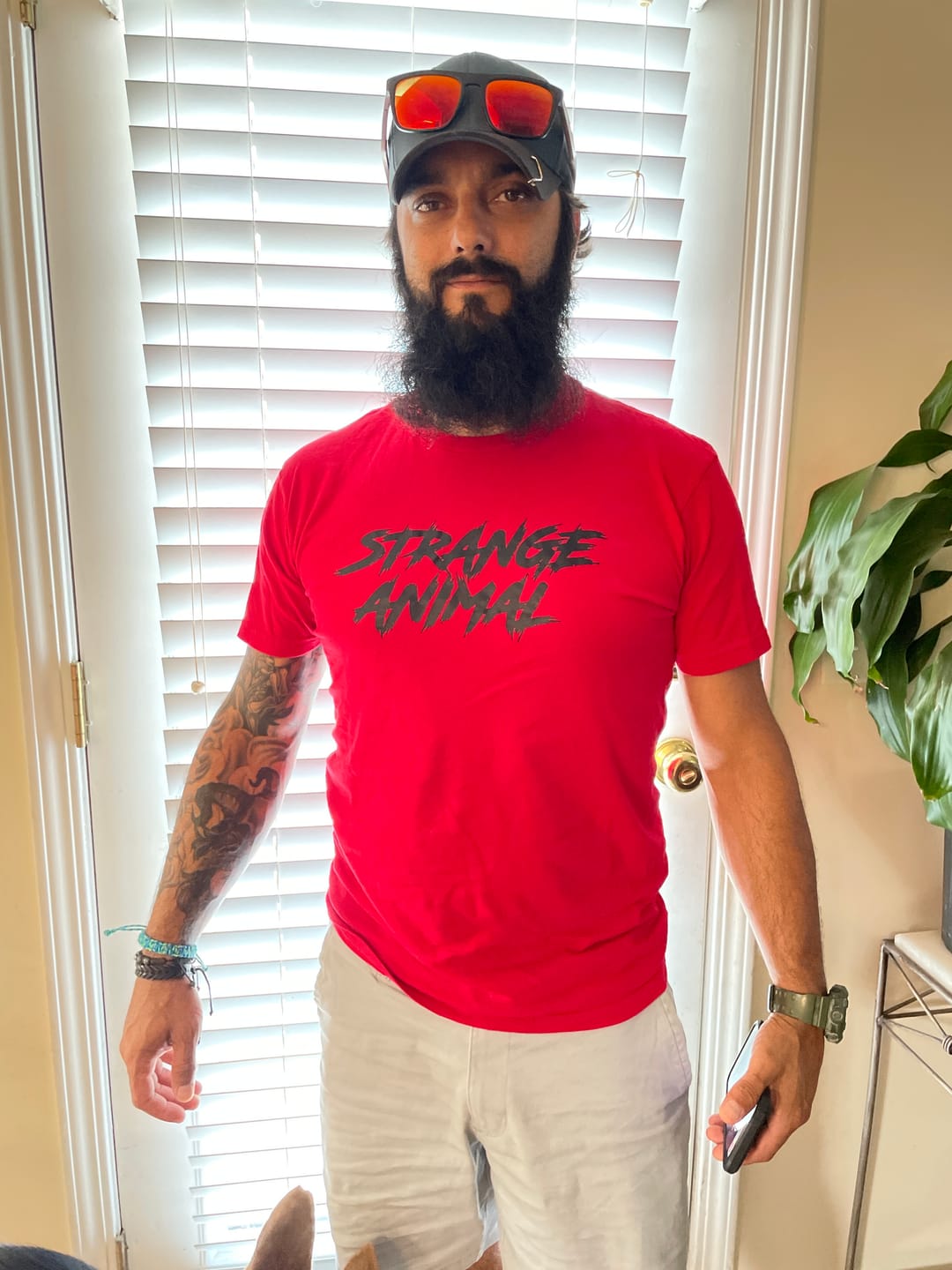 Customer photo review of Strange Animal T-Shirt