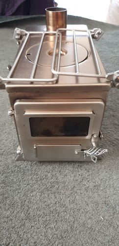 Sue G. review of Winnerwell Nomad View 1G M-sized Cook Camping Stove image 1 out of 2