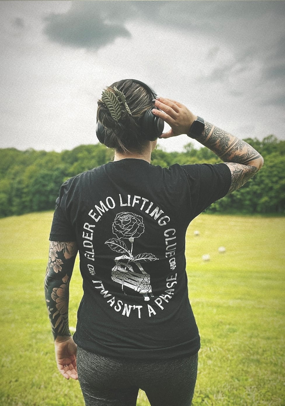 Customer photo review of It Wasn't a Phase Tee