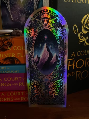 Customer photo review of Court of Dreams bookmark