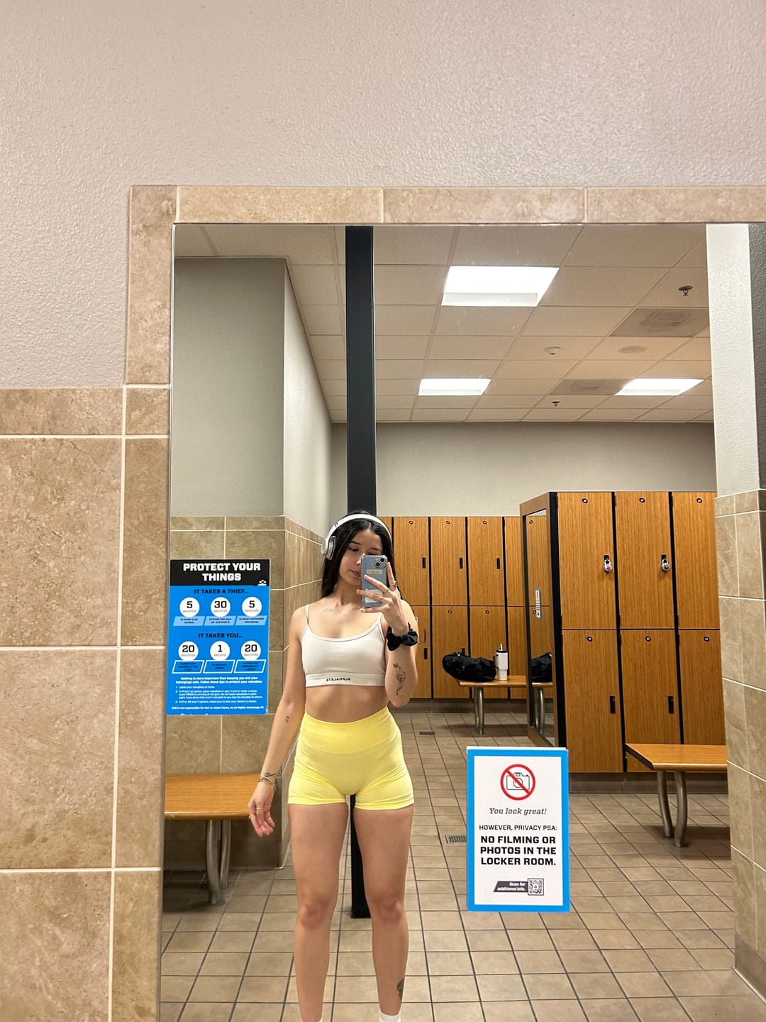 Customer photo review of W120 - seamless core shorts Spring 24'