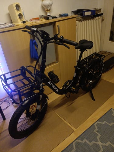 Customer photo review of Engwe L20 SE 250W 20" Foldable Electric Trekking Bike 15.6Ah Step-through E-bike [Pre-Order]