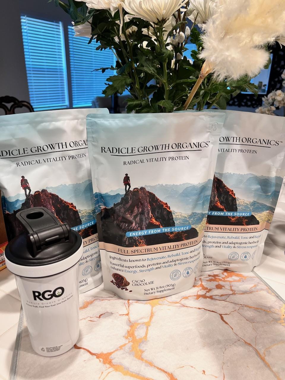 Customer photo review of Full Spectrum Vitality Protein Mix