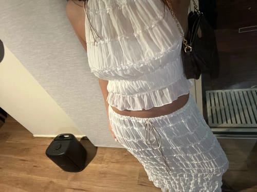 Customer photo review of Camille - eleganter Zweiteiler für den Sommer