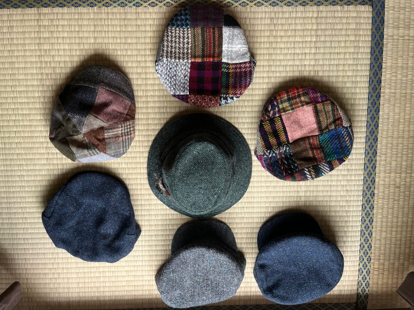 Customer photo review of Vintage Cap Heavy Patchwork Tweed - LIMITED EDITION