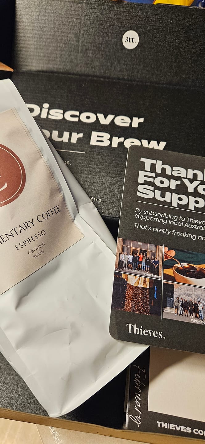 Customer photo review of Coffee Subscription