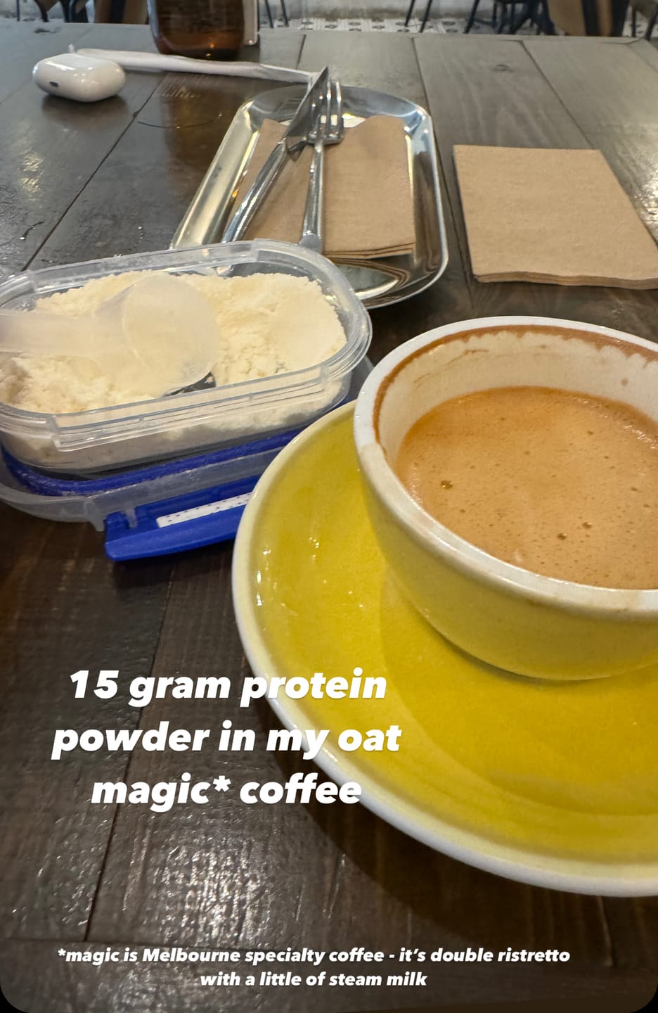 Customer photo review of 1kg UNFLAVOURED, Isolate NAKED WHEY