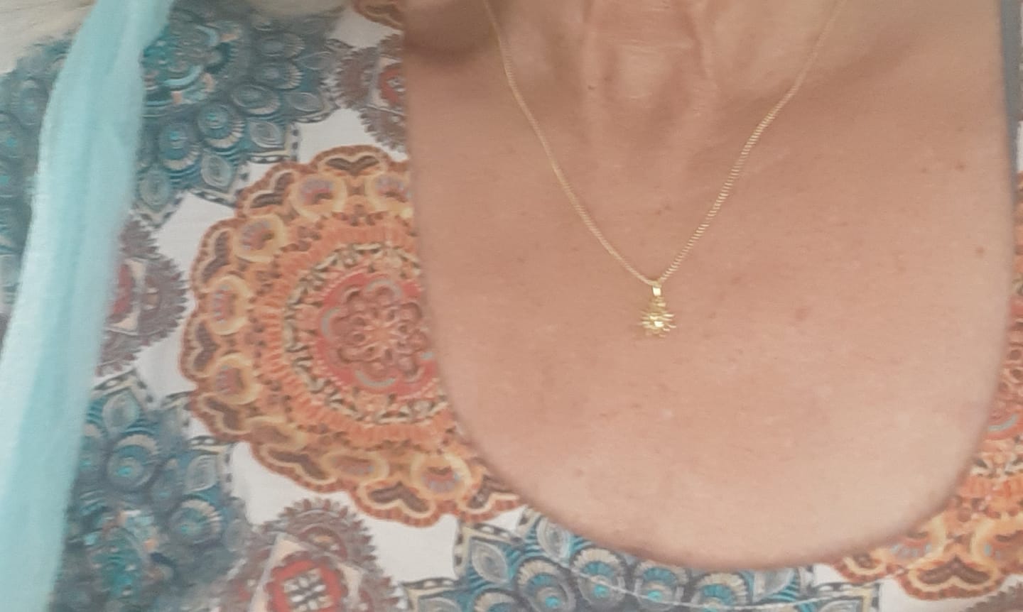 Customer photo review of Berlock Sol Citrin Guld