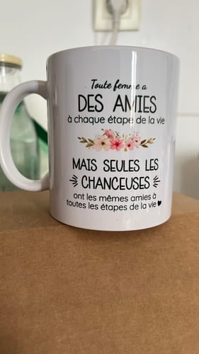 Customer photo review of Mug Personnalisé - Meilleures Amies