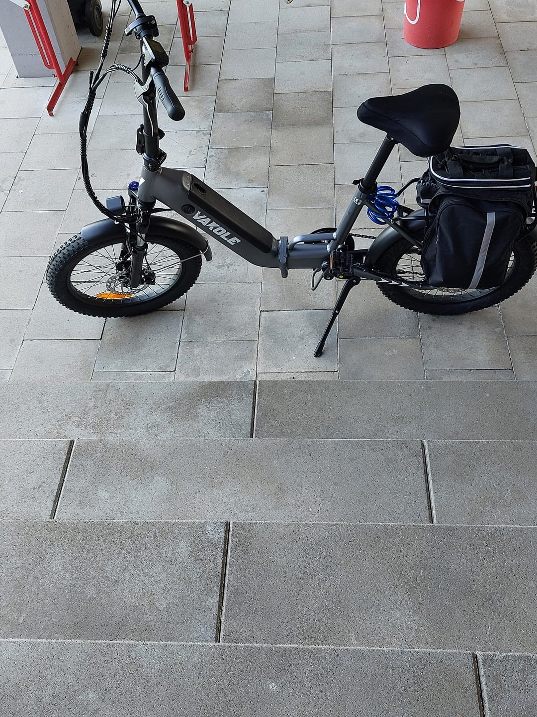 Customer photo review of Vakole VT4 250W 20" Foldable Electric Bike 13Ah Step-through E-bike